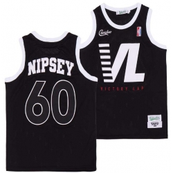 Men Nipsey 60 VL Black Crenshaw Editon Jersey