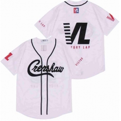 Men White Crenshaw Editon VL Blank Jersey