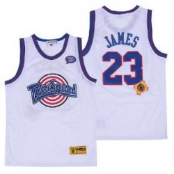 Tune Squad Space Movie jersey 23 White Lebron James