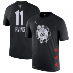 Celtics 11 Kyrie Irving Black 2019 NBA All Star Game Men's T Shirt