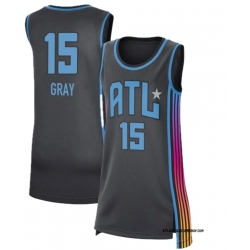 WNBA Atlanta Gary #15 Black Jersey