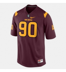 Arizona State Sun Devils Will Sutton College Football Red Jersey