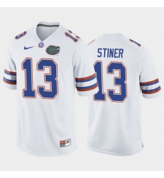 Florida Gators Donovan Stiner White Away Men'S Jersey