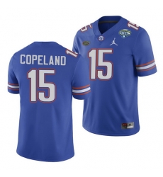 Florida Gators Jacob Copeland Royal 2020 Cotton Bowl Classic College Football Jersey