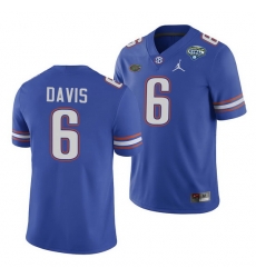 Florida Gators Shawn Davis Royal 2020 Cotton Bowl Classic College Football Jersey