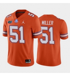 Florida Gators Ventrell Miller Orange Alternate Men'S Jersey