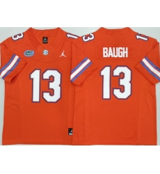 Men Florida Gators 13 Jadan Baugh Orange F U S E Stitched Jersey Men Florida Gators 13 Jadan Baugh Orange F U S E Stitched Jersey