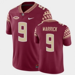 Men Florida State Seminoles Peter Warrick Game Garnet College Football Jersey