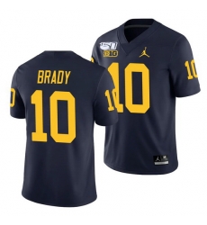 Michigan Wolverines Tom Brady Navy College Football Men'S Jersey