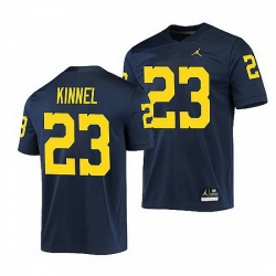 Michigan Wolverines Tyree Kinnel Navy Game Men'S Jersey