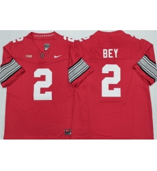 Men Ohio State Buckeyes 2 Legend Bey Red 2026 F U S E Limited Stitched Jersey Men Ohio State Buckeyes 2 Legend Bey Red 2026 F U S E Limited Stitched Jersey
