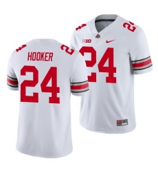 Ohio State Buckeyes Malik Hooker White 2021 Sugar Bowl College Football Jersey 0