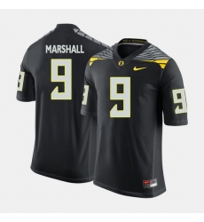 Men Oregon Ducks Byron Marshall College Football Black Jersey