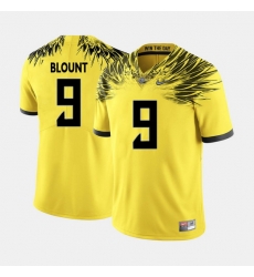 Men Oregon Ducks Legarrette Blount College Football Yellow Jersey