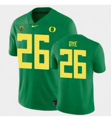 Men Oregon Ducks Travis Dye College Football Green Game Jersey