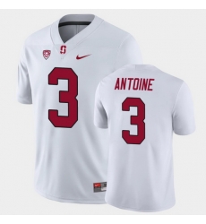 Men Stanford Cardinal Malik Antoine Game White College Football Jersey