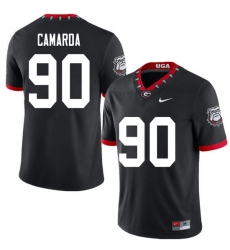 2020 Men #90 Jake Camarda Georgia Bulldogs Mascot 100th Anniversary College Football Jerseys Sale-Bl