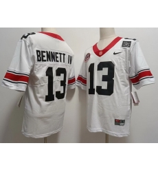 Men #13 Stetson BENNETT IV Georgia Bulldogs 1980 National Champions 40th Anniversary College Footb