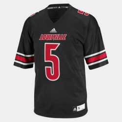 Louisville Cardinals Teddy Bridgewater College Football Black Jersey