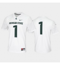 Michigan State Spartans White Untouchable Men'S Jersey