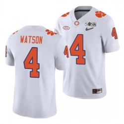 Clemson Tigers Deshaun Watson White College Football Men'S Jersey