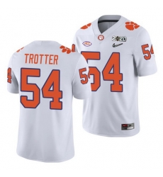 Clemson Tigers Mason Trotter White College Football Men'S Jersey