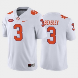 Clemson Tigers Vic Beasley White Away Men'S Jersey