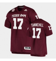 Men Texas A&M Aggies Ryan Tannehill Alumni Football Game Maroon Jersey