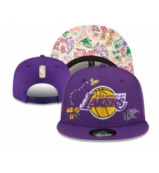 Los Angeles Lakers NBA Snapback Cap 006