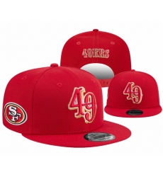 San Francisco 49ers Snapback Cap 25K A354 San Francisco 49ers Snapback Cap 25K A354