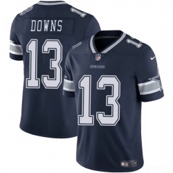 Yotuh Dallas Cowboys  13 Caleb Downs Navy Vapor Untouchable Limited Stitched Football Jersey