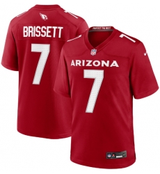 Men Arizona Cardinals Jacoby Brissett #7 Red 2025 F U S E Vapor Untouchable Limited Stitched Jersey