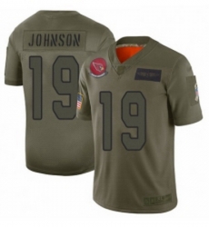 Womens Arizona Cardinals 19 KeeSean Johnson Limited Camo 2019 Salute to Service Football Jersey