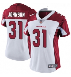 Womens Nike Arizona Cardinals 31 David Johnson Elite White NFL Jersey