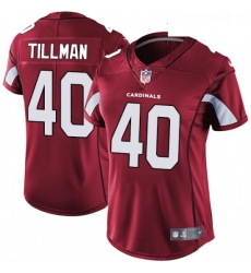 Womens Nike Arizona Cardinals 40 Pat Tillman Elite Red Team Color NFL Jersey