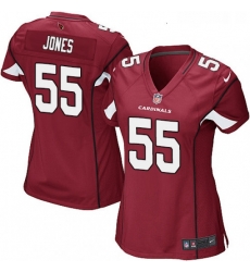 Womens Nike Arizona Cardinals 55 Chandler Jones Game Red Team Color NFL Jersey