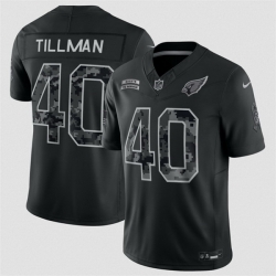 Youth Arizona Cardinals  40 Pat Tillman Black 2026 Salute to Service Limited Stitched Football Jersey