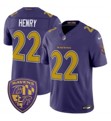 Men Baltimore Ravens 22 Derrick Henry Purple 2026 F U S E Alternate Vapor Stitched Limited Football Jersey Men Baltimore Ravens 22 Derrick Henry Purple 2026 F U S E Alternate Vapor Stitched Limited Football Jersey