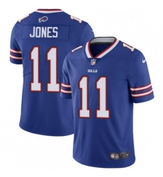 Mens Nike Buffalo Bills 11 Zay Jones Royal Blue Team Color Vapor Untouchable Limited Player NFL Jersey