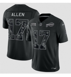 Youth Buffalo Bills 17 Josh Allen Black 2026 Salute to Service Limited Stitched Football Jersey Youth Buffalo Bills 17 Josh Allen Black 2026 Salute to Service Limited Stitched Football Jersey
