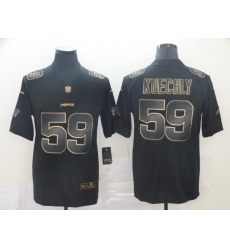 Nike Panthers 59 Luke Kuechly Black Gold Vapor Untouchable Limited Jersey