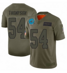 Womens Carolina Panthers 54 Shaq Thompson Limited Camo 2019 Salute to Service Football Jersey