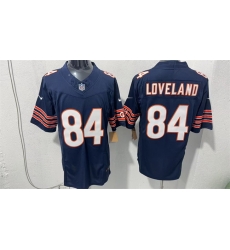Men Chicago Bears 84 Colston Loveland Navy 2026 F U S E Vapor Untouchable Limited Stitched Football Jersey Men Chicago Bears 84 Colston Loveland Navy 2026 F U S E Vapor Untouchable Limited Stitched Football Jersey