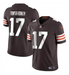 Men Cleveland Browns 17 Dorian Thompson Robinson Brown Vapor Untouchable Limited Stitched Jersey