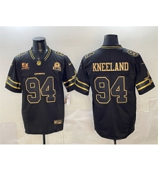 Men Dallas Cowboys 94 Marshawn Kneeland Black Gold 2025 F U S E With 5x Super Bowl Champions 26 Established In 1960 Patch Vapor Limited Stitched Football Men Dallas Cowboys 94 Marshawn Kneeland Black Gold 2025 F U S E With 5x Super Bowl Champions 26 Established In 1960 Patch Vapor Limited Stitched Football