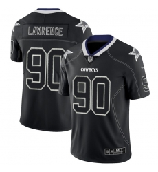 Nike Cowboys 90 DeMarcus Lawrence Black Shadow Legend Limited Jersey