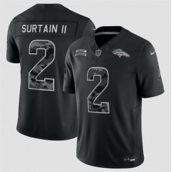 Youth Denver Broncos  2 Patrick Surtain II Black 2026 Salute to Service Limited Stitched Football Jersey