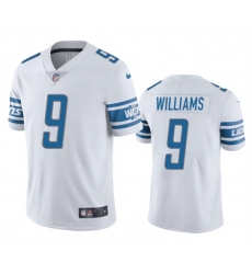 Men Detroit Lions 9 Jameson Williams White Vapor Untouchable Limited Stitched Jersey