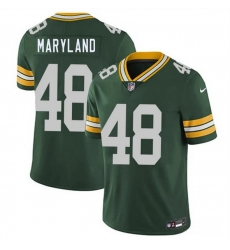 Men Green Bay Packers 48 RJ Maryland Green 2026 Draft Vapor Untouchable Limited Stitched Football Jersey Men Green Bay Packers 48 RJ Maryland Green 2026 Draft Vapor Untouchable Limited Stitched Football Jersey