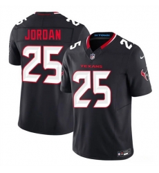 Men Houston Texans  25 Jawhar Jordan Navy 2nd Alternate 2026 F U S E  Vapor Limited Stitched Football Jersey